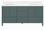 Hanleigh 60" Slab Door Bathroom Vanity