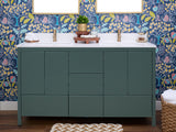 Hanleigh 60" Slab Door Bathroom Vanity
