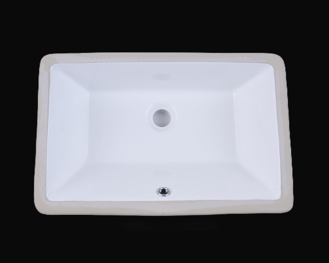 21 in. Porcelain Trough Bathroom Sink