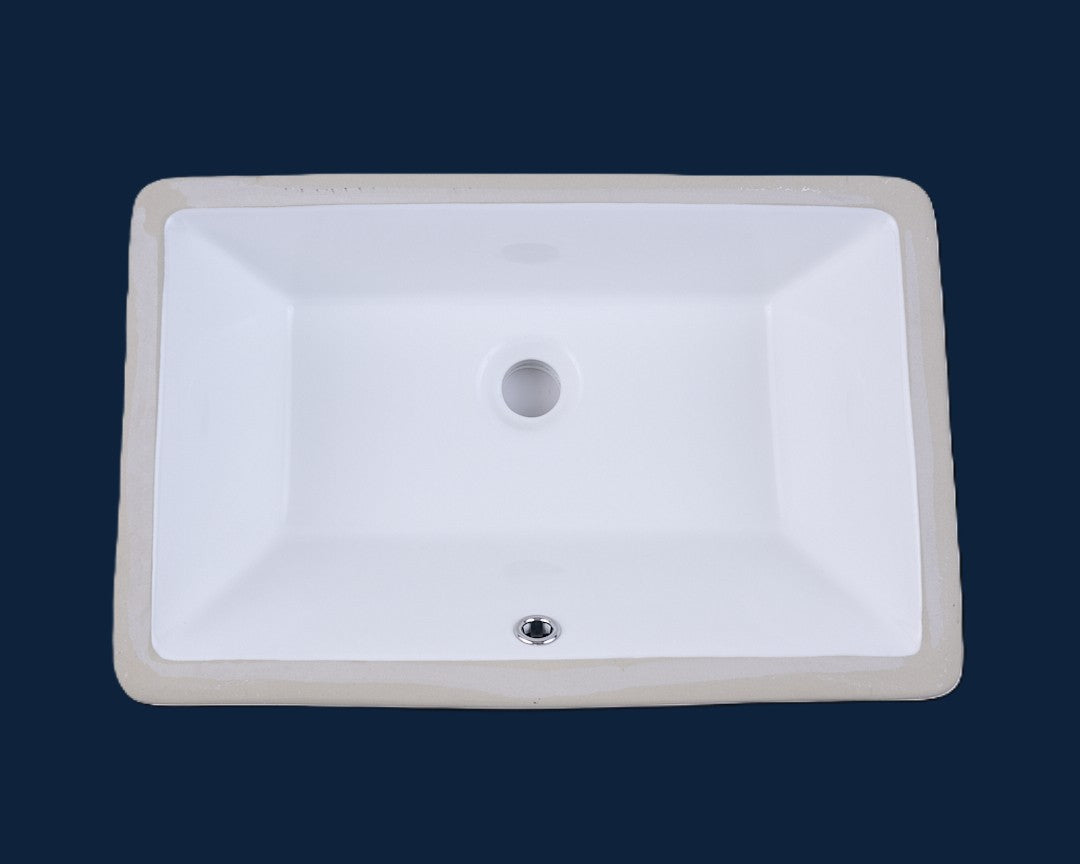 21 in. Porcelain Trough Bathroom Sink