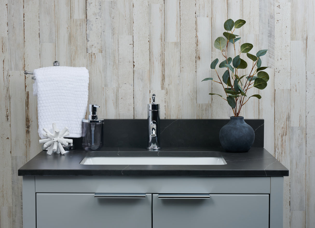31" Single Bowl Quartz Vanity Top