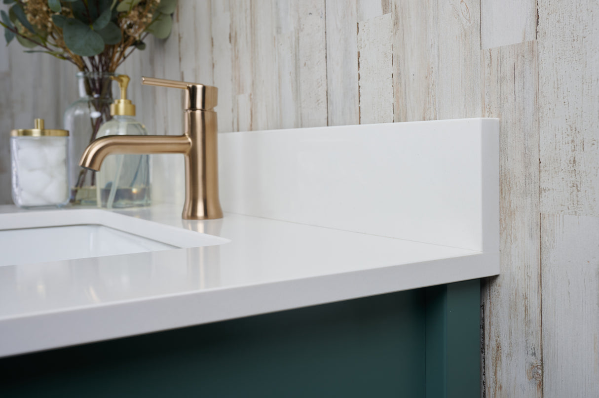 31" Single Bowl Quartz Vanity Top