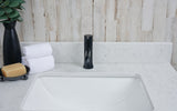 31" Single Bowl Quartz Vanity Top