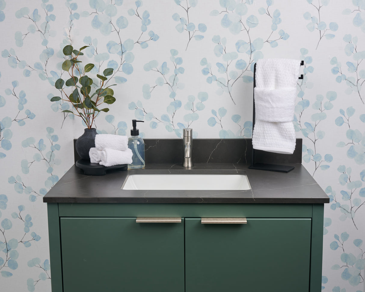 37" Single Bowl Quartz Vanity Top