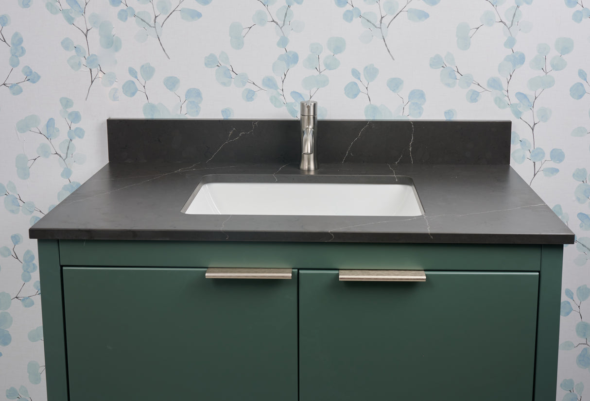 37" Single Bowl Quartz Vanity Top