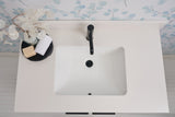 37" Single Bowl Quartz Vanity Top