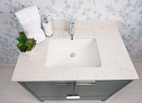 37" Single Bowl Quartz Vanity Top