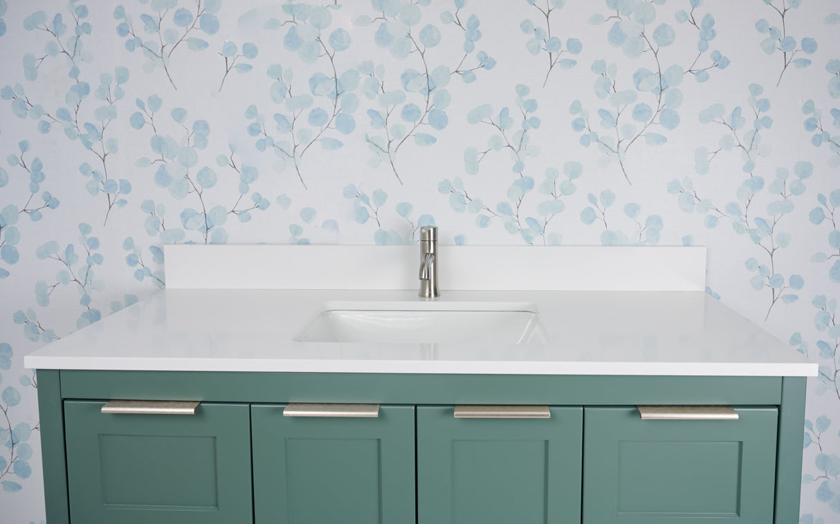 49" Single Bowl Quartz Vanity Top
