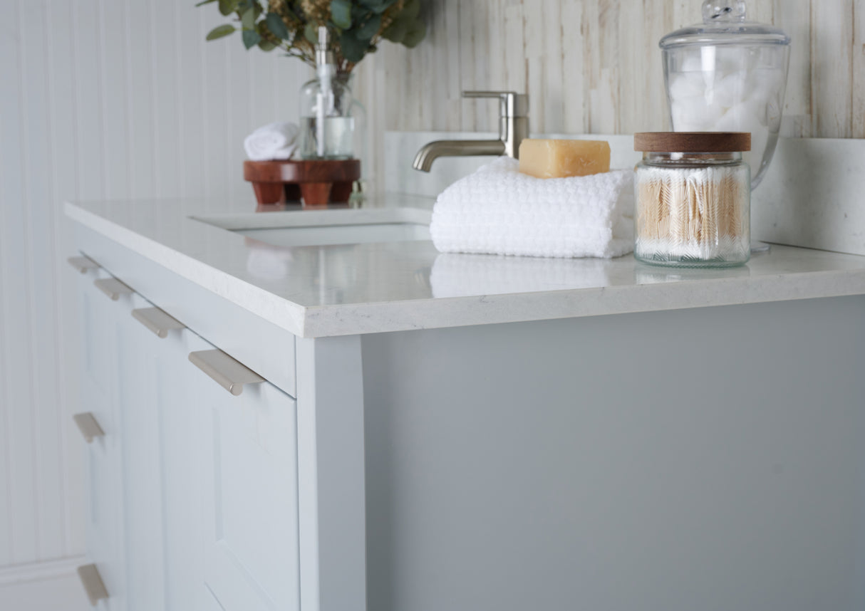 49" Single Bowl Quartz Vanity Top