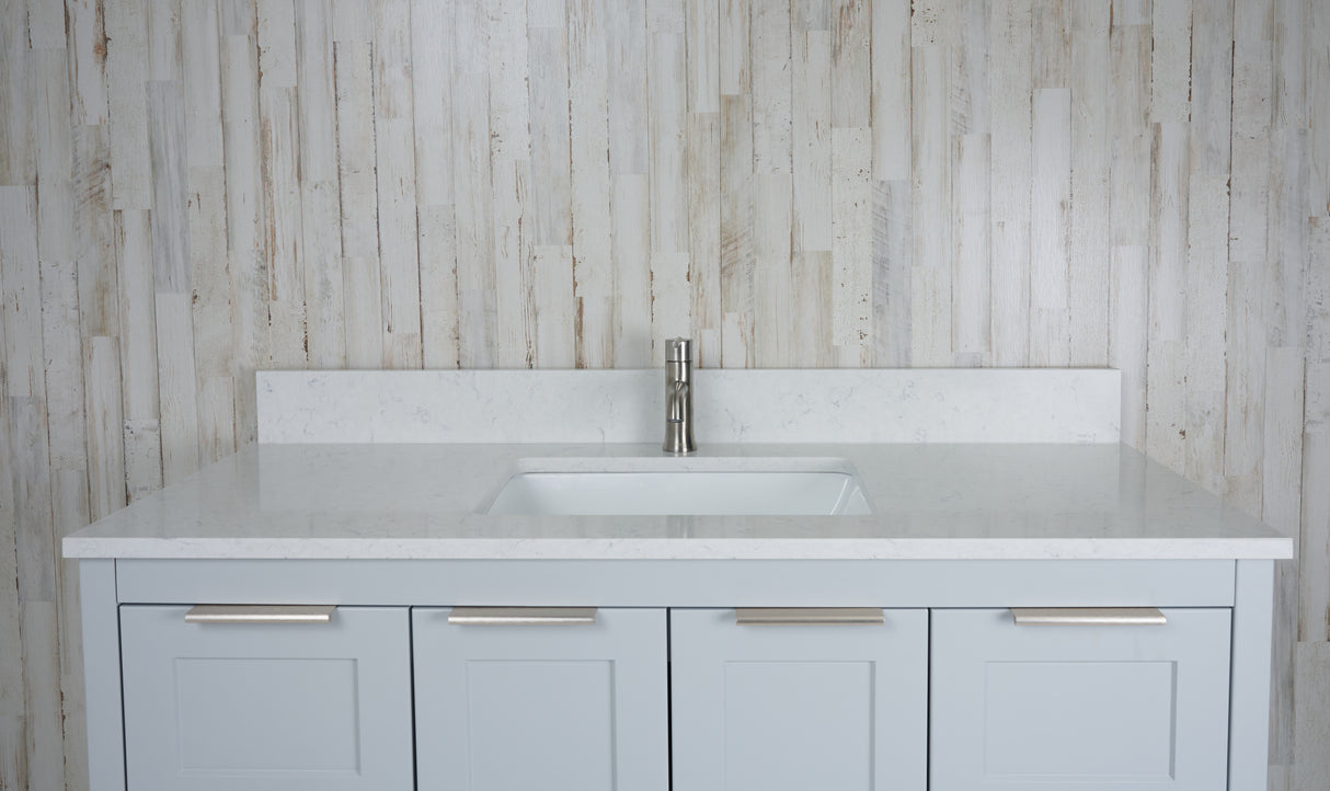 49" Single Bowl Quartz Vanity Top