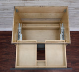 Gunner 30" Wall Mount Shaker Door Bathroom Vanity