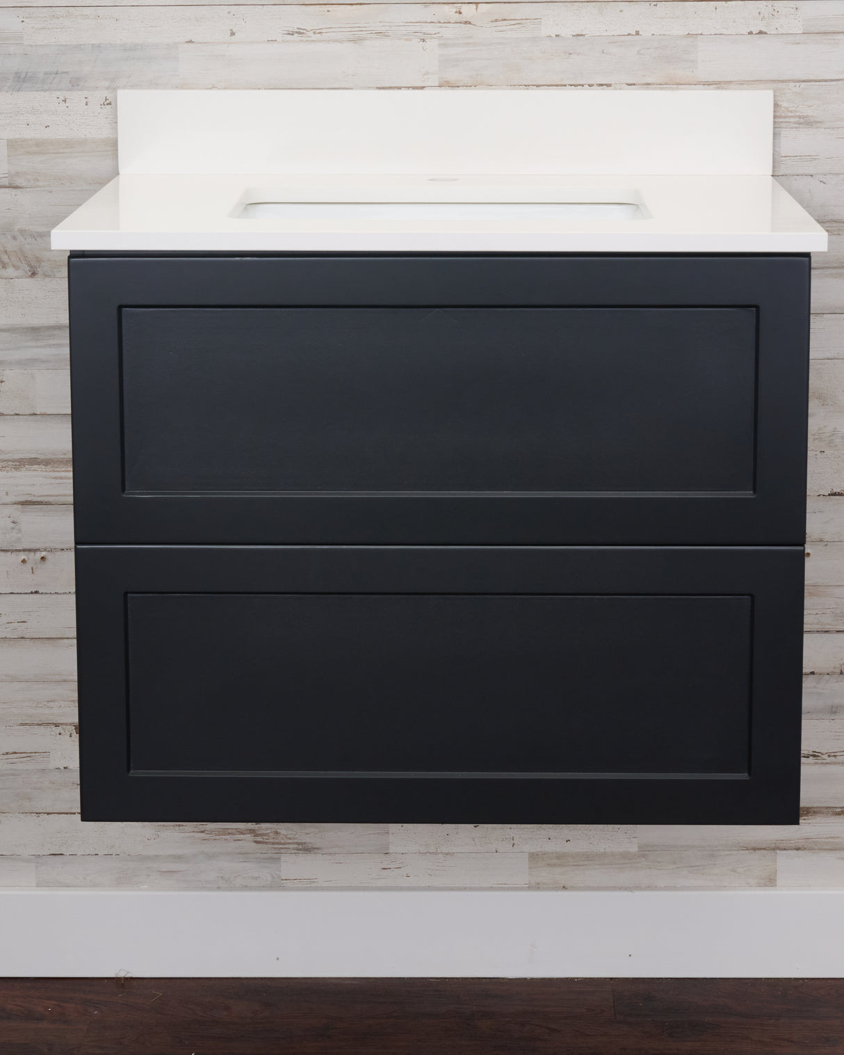 Gunner 30" Wall Mount Shaker Door Bathroom Vanity