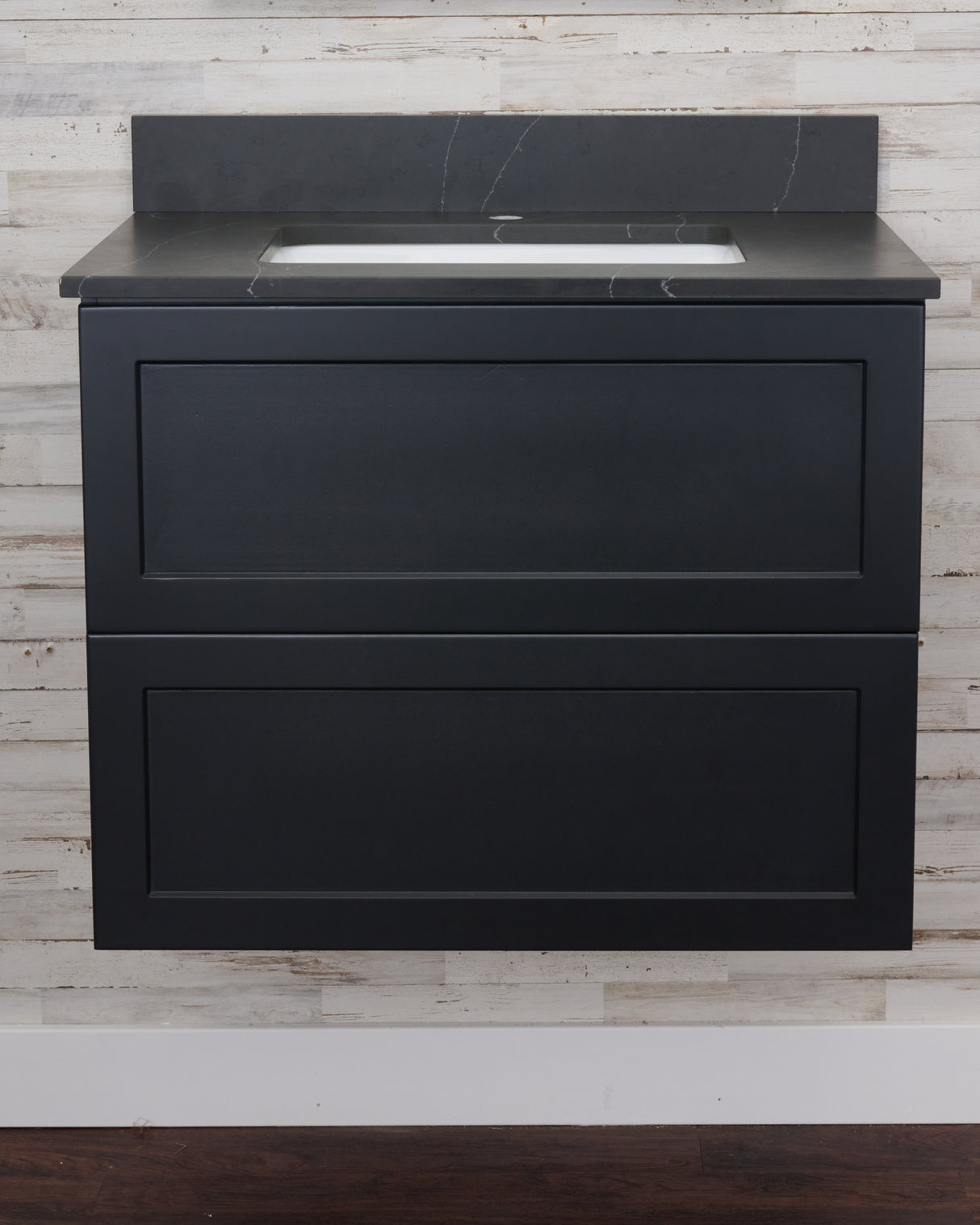Gunner 30" Wall Mount Shaker Door Bathroom Vanity