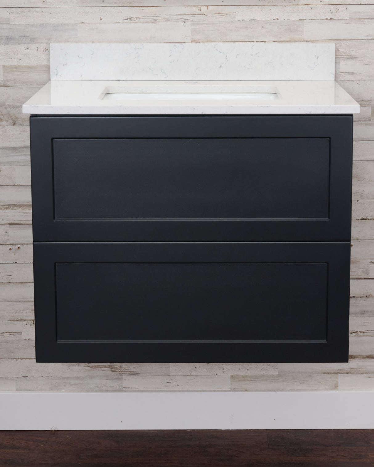 Gunner 30" Wall Mount Shaker Door Bathroom Vanity