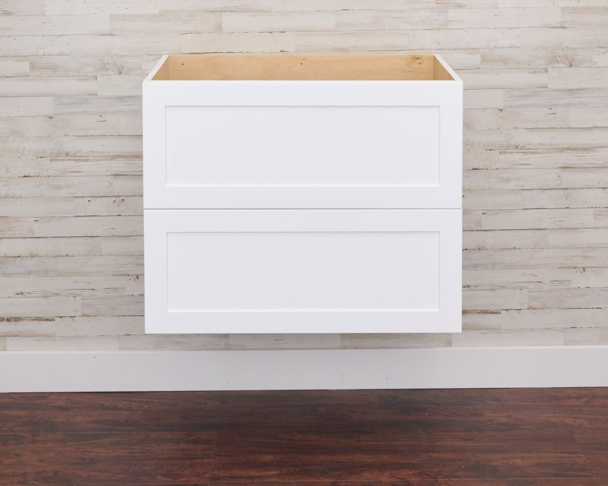 Gunner 30" Wall Mount Shaker Door Bathroom Vanity