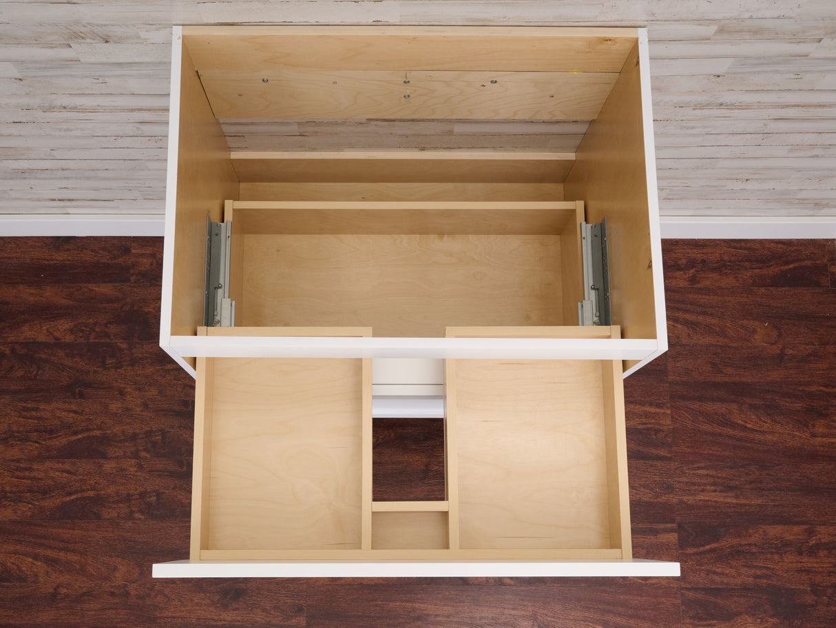 Gunner 30" Wall Mount Slab Door Bathroom Vanity