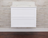 Gunner 30" Wall Mount Shaker Door Bathroom Vanity