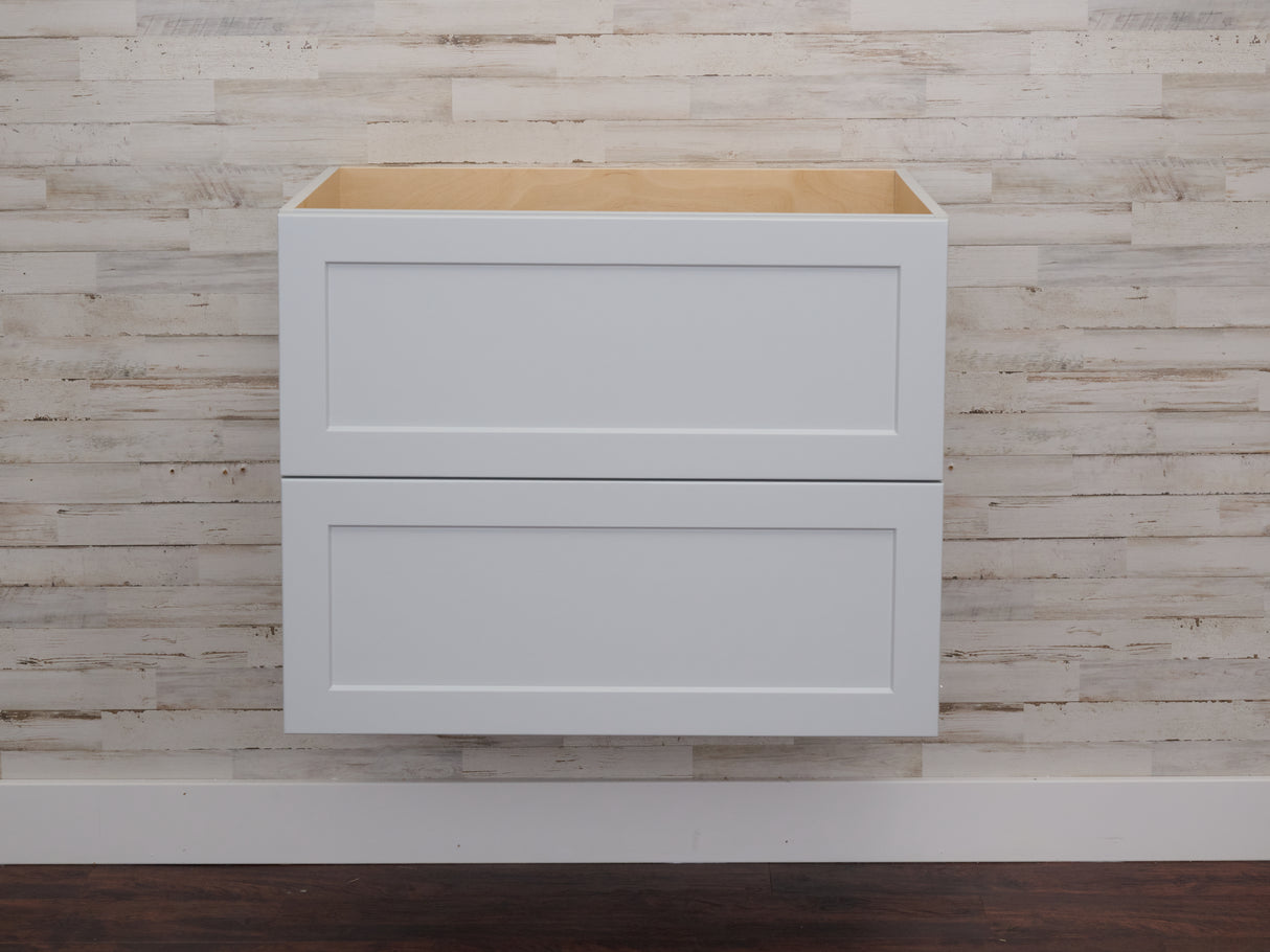 Gunner 30" Wall Mount Shaker Door Bathroom Vanity