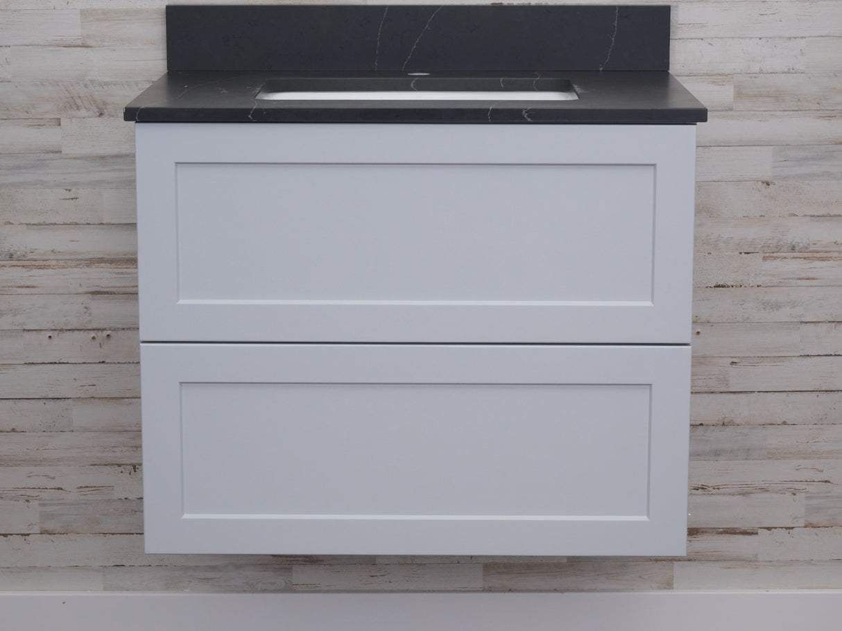 Gunner 30" Wall Mount Shaker Door Bathroom Vanity