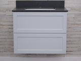 Gunner 30" Wall Mount Shaker Door Bathroom Vanity