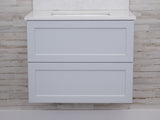 Gunner 30" Wall Mount Shaker Door Bathroom Vanity
