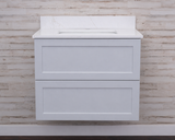 Gunner 30" Wall Mount Shaker Door Bathroom Vanity