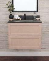 Gunner 30" Wall Mount Shaker Door Bathroom Vanity