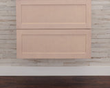 Gunner 30" Wall Mount Shaker Door Bathroom Vanity