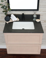 Gunner 30" Wall Mount Shaker Door Bathroom Vanity
