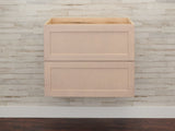 Gunner 30" Wall Mount Shaker Door Bathroom Vanity