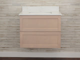 Gunner 30" Wall Mount Shaker Door Bathroom Vanity
