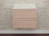 Gunner 30" Wall Mount Shaker Door Bathroom Vanity
