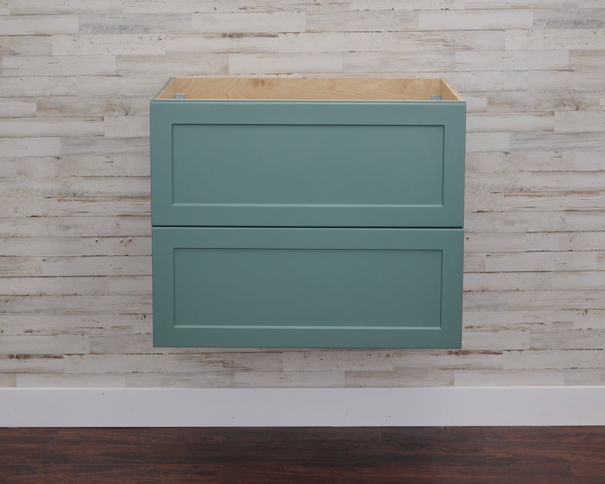 Gunner 30" Wall Mount Shaker Door Bathroom Vanity