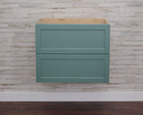 Gunner 30" Wall Mount Shaker Door Bathroom Vanity