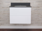 Gunner 30" Wall Mount Slab Door Bathroom Vanity