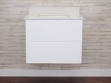 Gunner 30" Wall Mount Slab Door Bathroom Vanity