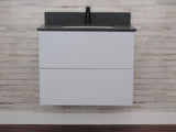 Gunner 30" Wall Mount Slab Door Bathroom Vanity