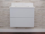 Gunner 30" Wall Mount Slab Door Bathroom Vanity