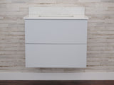 Gunner 30" Wall Mount Slab Door Bathroom Vanity