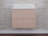 Gunner 30" Wall Mount Slab Door Bathroom Vanity