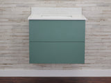 Gunner 30" Wall Mount Slab Door Bathroom Vanity