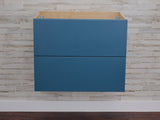 Gunner 30" Wall Mount Slab Door Bathroom Vanity