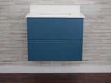 Gunner 30" Wall Mount Slab Door Bathroom Vanity