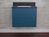 Gunner 30" Wall Mount Slab Door Bathroom Vanity