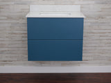 Gunner 30" Wall Mount Slab Door Bathroom Vanity