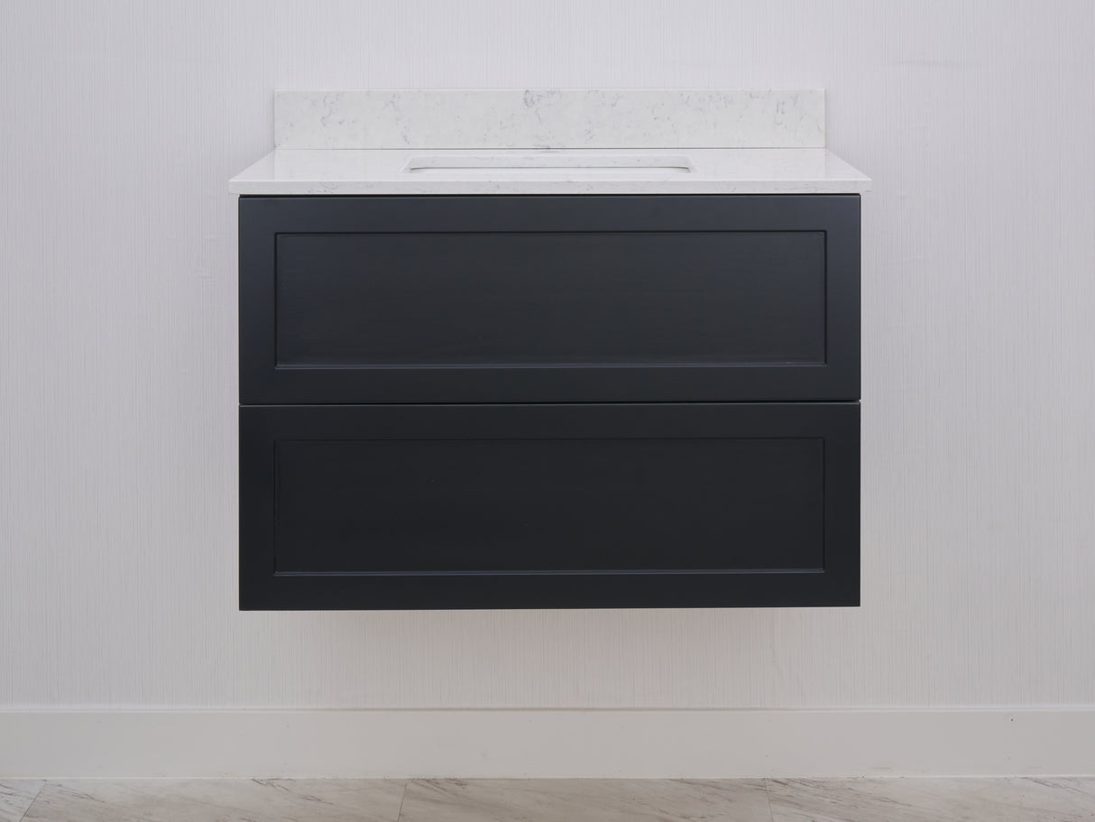 Gunner 36" Wall Mount Shaker Door Bathroom Vanity