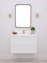 Gunner 36" Wall Mount Shaker Door Bathroom Vanity