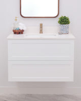 Gunner 36" Wall Mount Shaker Door Bathroom Vanity