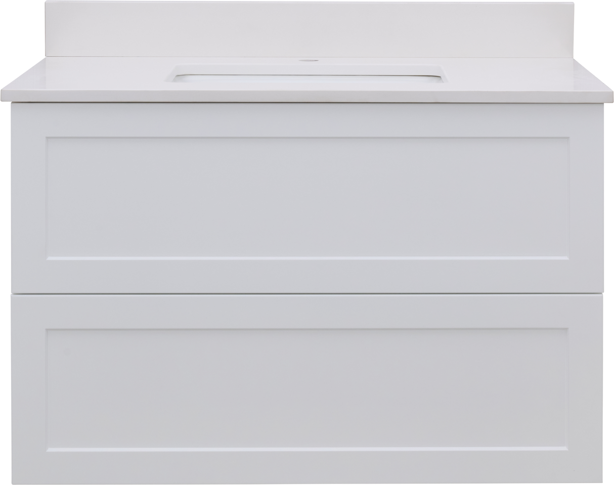 Gunner 36" Wall Mount Shaker Door Bathroom Vanity