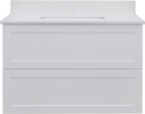 Gunner 36" Wall Mount Shaker Door Bathroom Vanity